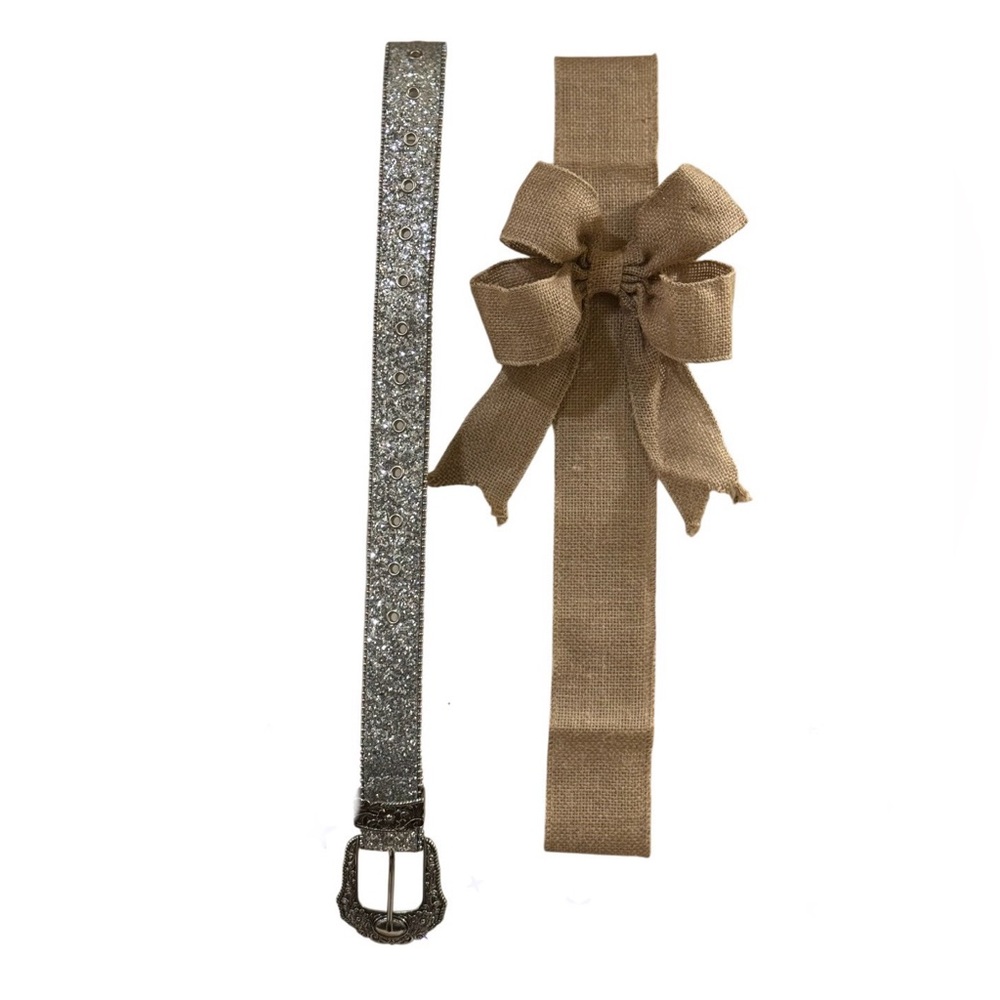 Buckle Glitz Rhinestone Belt - Picture 3 of 16